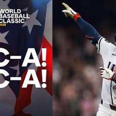 Pete Crow-Armstrong clubs a three-run home run and makes things interesting for Team USA 👀