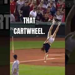 After the Homer... She Did WHAT?! 😳⚾ #shorts