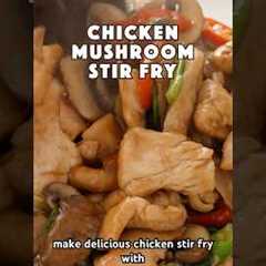 Try this chicken stir fry with mushrooms. It’s so easy and so good! 😊