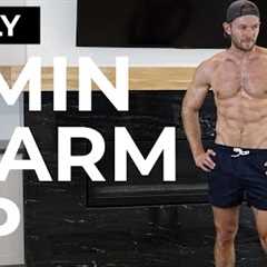 5 MIN WARM UP | FULL BODY WARMUP FOR AT HOME WORKOUTS | TIFFxDAN