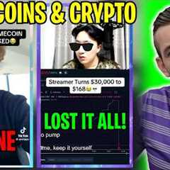 Let's Watch 30 Minutes of People Losing MILLIONS On Meme Coins & Cryptocurrency