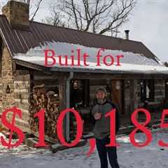 1800s log cabin built for around $10,185