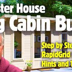 Build Your Own Luxury Log Cabin, Step by Step Guide, Dunster House #dunsterhouse #cabin #logcabin
