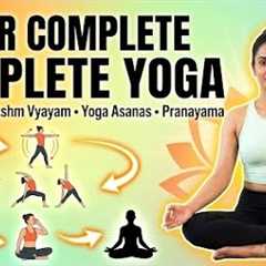 1 Hour Complete Yoga Class For Beginners | Full Body Yoga Workout | Yoga For Health