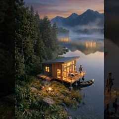 AI Builds the Perfect Forest Airbnb