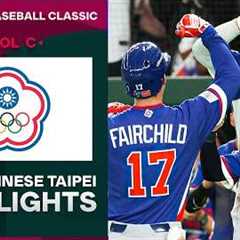 Team Chinese Taipei highlights from 2026 World Baseball Classic Pool Play! 👏