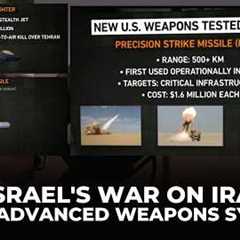 US weapons used in the Iran war | New military tech revealed