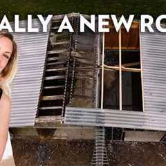 Learning to Install Corrugated Roofing — The Trick Our Roofer Taught Us