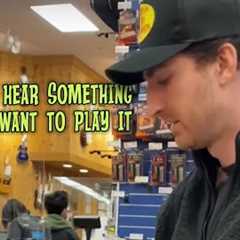 When u hear something and want to play it