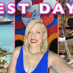 The BEST Days Aboard Disney Cruise Line: Castaway Cay, Lookout Cay, Day At Sea | Disney Fantasy