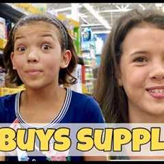 Sister Buys my School Supplies | Back to School Shopping Haul