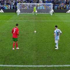 When Cristiano Ronaldo Meets Lionel Messi for the First Time at National Level