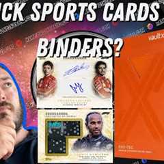 Which Binders to use to store Your Thicker Sports cards?