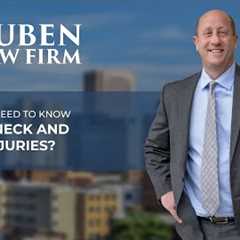 Maryland Personal Injury Lawyer | What Do I Need to Know About Neck and Back Injuries?