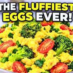 Stop Making Scrambled Eggs Like This! The Fluffiest Veggie Egg Skillet | I Cook It Every Morning!