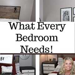 WHAT EVERY SMALL BEDROOM NEEDS | BEDROOM DECORATING IDEAS