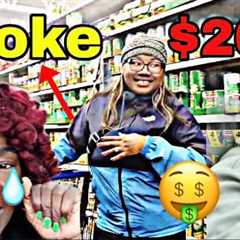 BROKE SHOPPING SPREE SPENT $200 