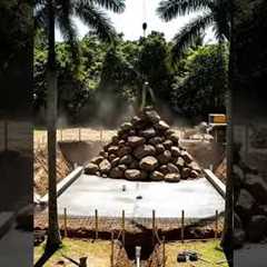 Paradise Pool Transformation #shorts #pool #construction