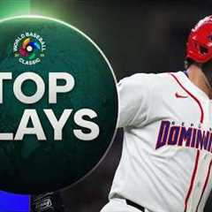Top World Baseball Classic Plays of 3/13/26 (Dominican Republic, USA advance to semifinals!)