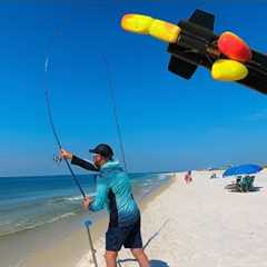 Fisherman’s Surf Fishing Camera Spots Something Crazy! 