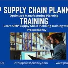 OMP Supply Chain Planning Training | Full Course Guide + Career Opportunities