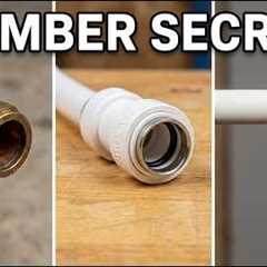 20 GENIUS Plumbing Secrets That Will Save You THOUSANDS!