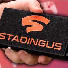 I turned my Stadia controller into a wireless rectangle. I swear this is interesting.