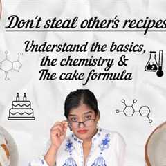 CAKE FORMULA to make a perfect cake every time | Eggless cake recipe development process