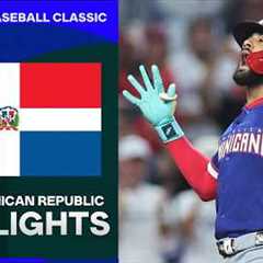 Team Dominican Republic's TOP MOMENTS from the 2026 World Baseball Classic 🇩🇴 (PLATANO POWER!)
