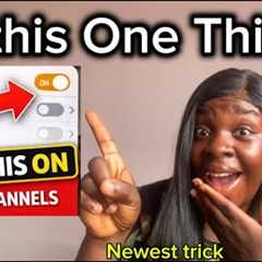 Turn This ON & YouTube Will Start Recommending Your Videos (Small Channels)