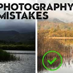 7 PHOTOGRAPHY MISTAKES I see all the time