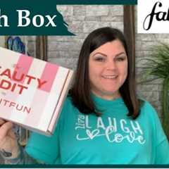 March FabFitFun Monthly Beauty Edit Box Unboxing 