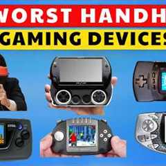 10 Worst Handheld Gaming Devices Of All Time