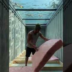 I Built a Secret Room Under my PENGUIN Tank