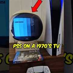 Playing PS5 GAMES on a 50-Year-Old Sphere TV 📺