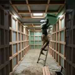 Turning a Buried Container into a Luxury Room 😳 Timelapse