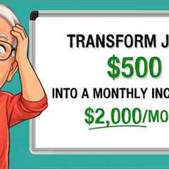 Turn $500 Into Passive Income: Beginner’s Guide to Dividend Investing