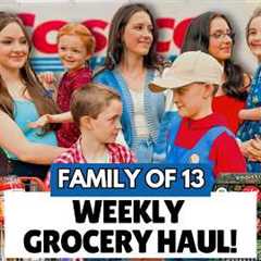 Huge $770 Grocery Haul for Family of 13 😳 Costco Restock!