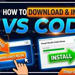 Download and Install VS Code in 1 Minute (Beginners Guide)
