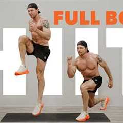 35 Min Total Body Cardio HIIT + Abs | No Equipment Workout