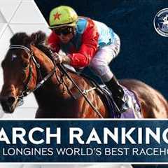 March Rankings | 2026 Longines World's Best Racehorse | Top Five