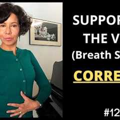 Breath Support for Singing - CLEARLY & CORRECTLY explained - FINALLY!