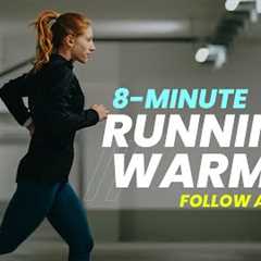 8 Min. Running Warm Up & Mobility | Follow Along |  Prevent Knee & Ankle Pain | Pre-Running ..
