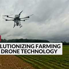 Revolutionizing Farming with Drone Technology