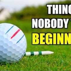 Every BEGINNER GOLFER Should Know These SIMPLE GOLF TIPS
