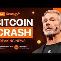 Michael Saylor on Bitcoin Crash & MSTR Stock Drop – BTC Price Analysis