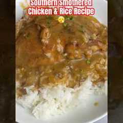 Southern Smothered Chicken & Rice: Flavorful Comfort Food You Can't Resist