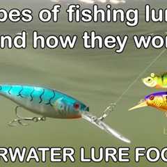 How fishing lures work (underwater fishing lures)