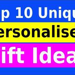 10 Best Personalised Gift Ideas | Gifting Ideas for Her/Him | Customized Gifts Ideas for Birthday