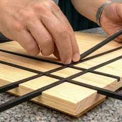 When Wood Becomes Art – A Stunning Interlocking Wood Design
